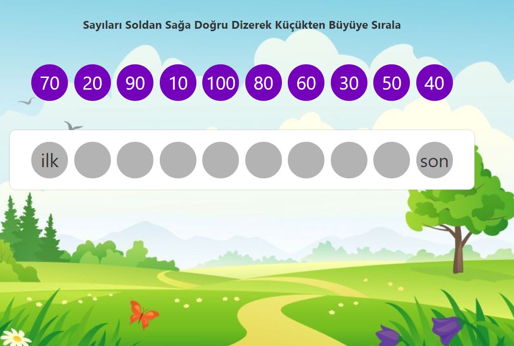 RİTMİK SAYMA UYGULAMASI