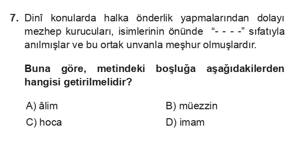 Soru 7